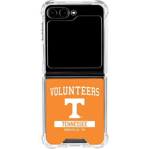 University of Tennessee-Knoxville Volunteers Galaxy Z Flip6 Clear Case